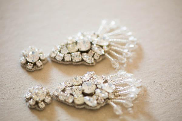 Crystal Wedding Earrings