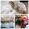 Wedding Garter Set to Match Flower Bouquet Colors