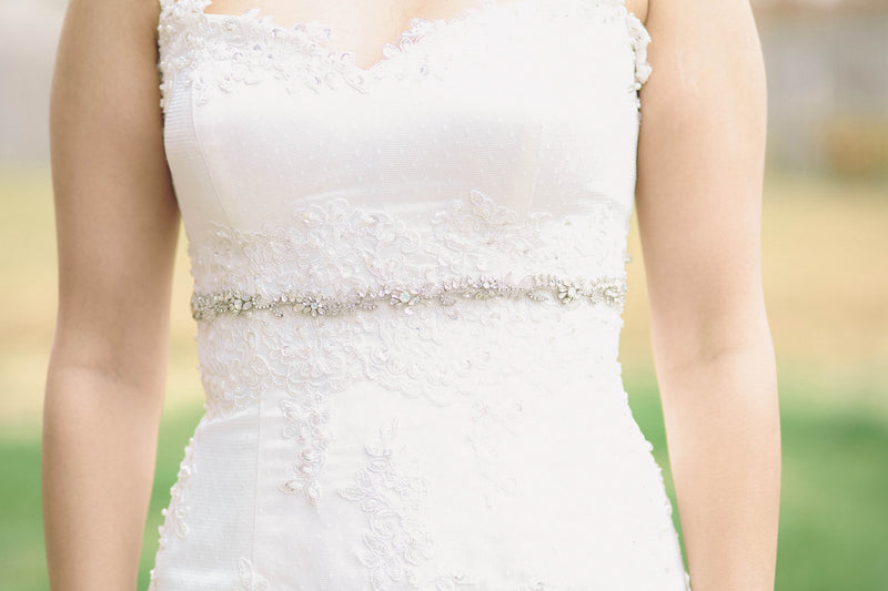 wedding sashes and belts