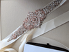 designer rose gold bridal sash belt