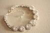 Bridal jewelry - bracelet Fiori daisy (ready to ship)
