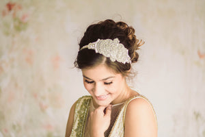 Art deco bridal accessories