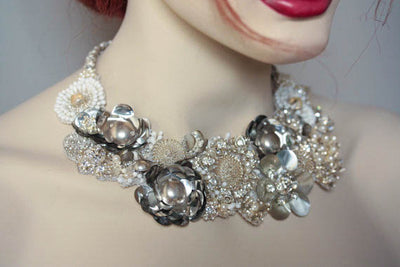 Bridal jewelry - necklace Something old