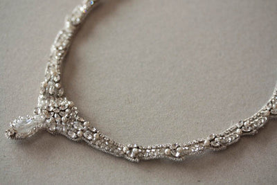 Bridal jewelry - necklace Oriana