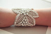 statement bridal bracelet