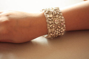 Bridal jewelry - bracelet Noahl