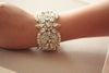 Bridal jewelry - Jill gold bracelet