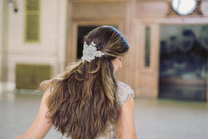 bridal bun wrap - Flaminia