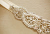 hand made bridal sash