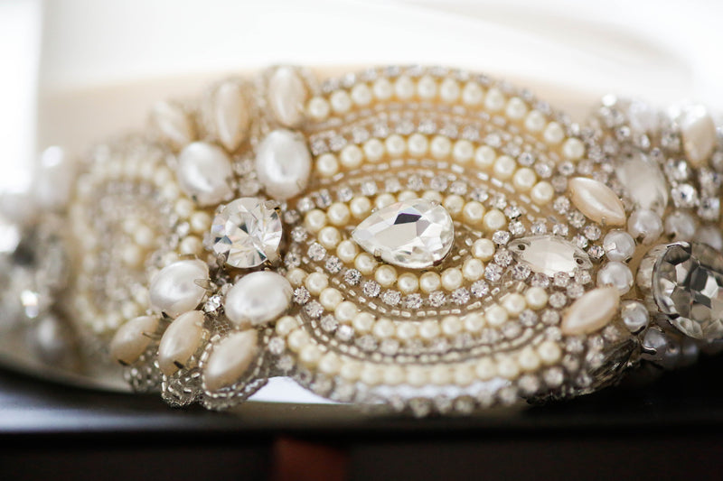 crystal dress belt - valeria