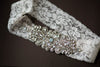 Crystal embellished bridal garter set - Style R62