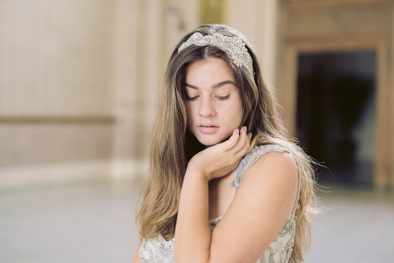 Bridal headpiece - Loretta