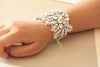 bridal bracelet - hearts art bracelet