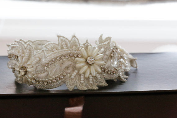 Custom bridal belts and sashes