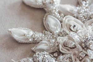 Bridal sash - Fall Leaves