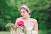 Floral bridal headband - Enna H46
