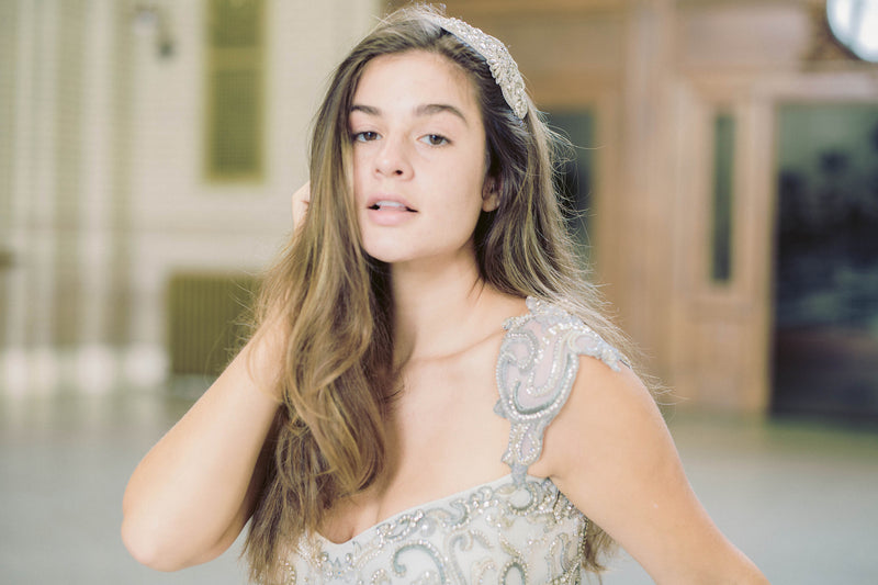 bridal hairpiece H25