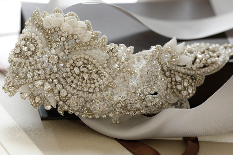 millieicaro bridal sash - S52