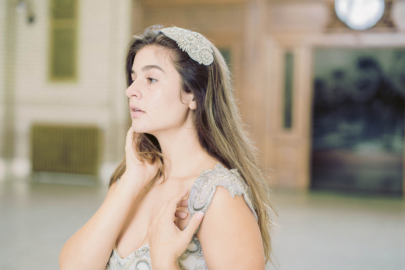 Bridal hair comb - Style H25