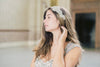 handmade bridal head band - loretta