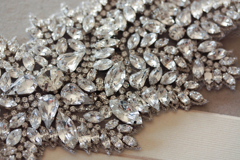 statement wedding jewelry  - hearts art bracelet