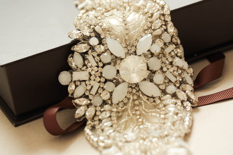 millieicaro wedding sash - alba