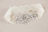 designer bridal lace garters
