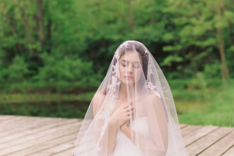 MillieIcaro Bridal Veils - Style V03 Ivory