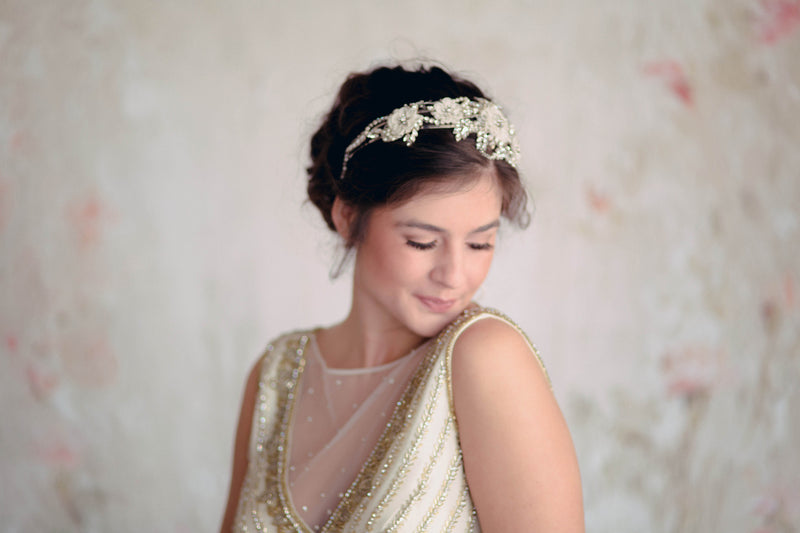 swarovski wedding headpieces