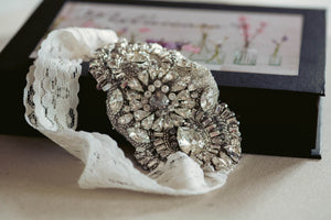 wedding lace garter - G09