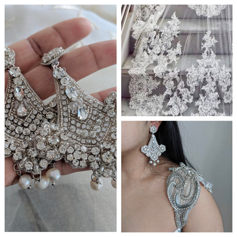 Extra large chandelier sale earrings