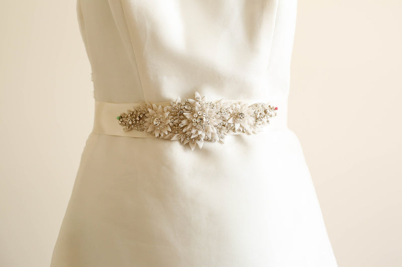 Embellished sash deals belt