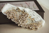 Gold bridal garters - G07