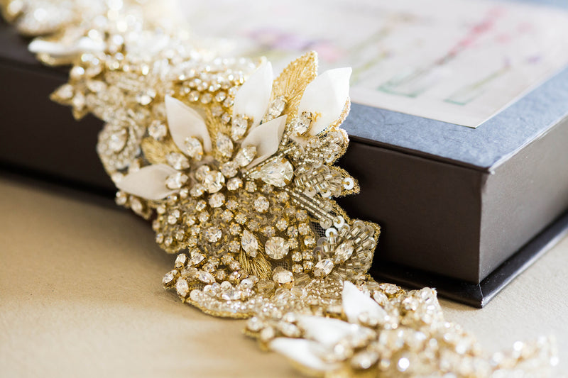 Gold Bridal Belt - Isla Gold Bridal Belt - Isla