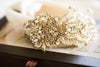 Gold bridal belt - Clara gold