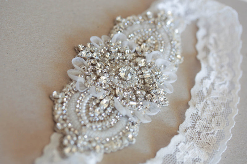 wedding garters - keela