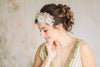 designer bridal headpieces in gold tone