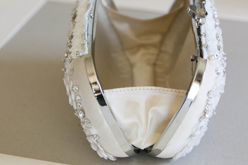 ivory bridal minaudiere