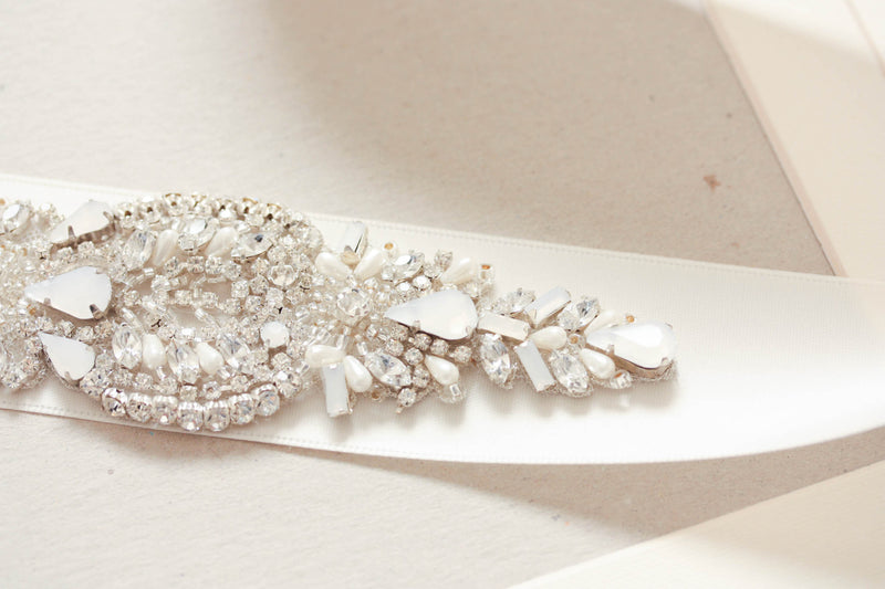 wedding dress belt - alba