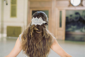 Bridal headpiece bun wrap - Fmainia