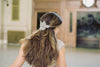 bridal hair comb for bun - Flaminia
