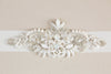 Opal rhinestone encrusted bridal bracelet - Style R29