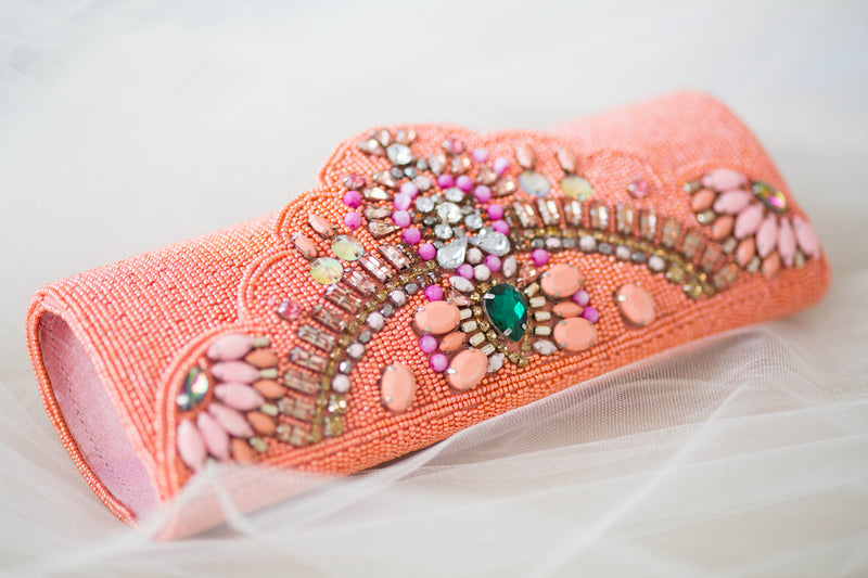 Colorful sale clutch purse
