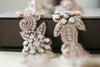 millieicaro rose gold bridal sashes and belts