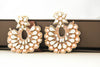 Rosegold Bridal Earrings