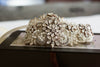 wedding dress belt in rosegold - S57
