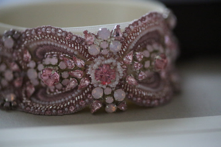 Bridal Belts and Sashes - Rosegold Bridal Belts and Sashes - Rosegold
