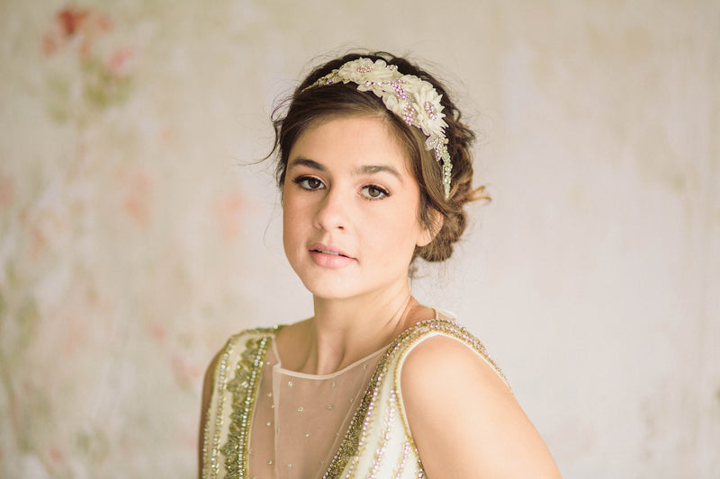 designer wedding headbands