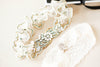 vintage wedding garter set