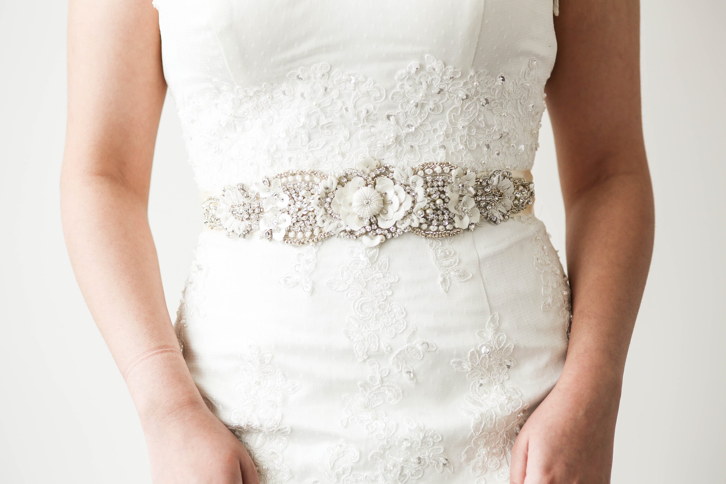 Bridal belt, Wedding Sashes, Style - Mdina Silver as pictured Bridal belt, Wedding Sashes, Style - Mdina Silver as pictured